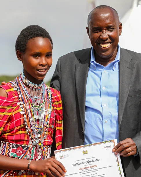 Valentine Siantei: ARP Ceremony 2024 (c) Amref Health Africa/Dennis Ochiel