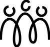 Pictogramme femme de profil
