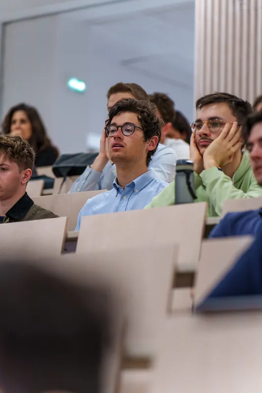 Etudiants amphi