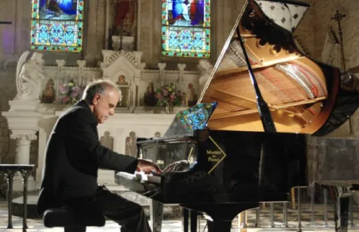 Récital de piano avec Gérard Glatigny au salon la Felice