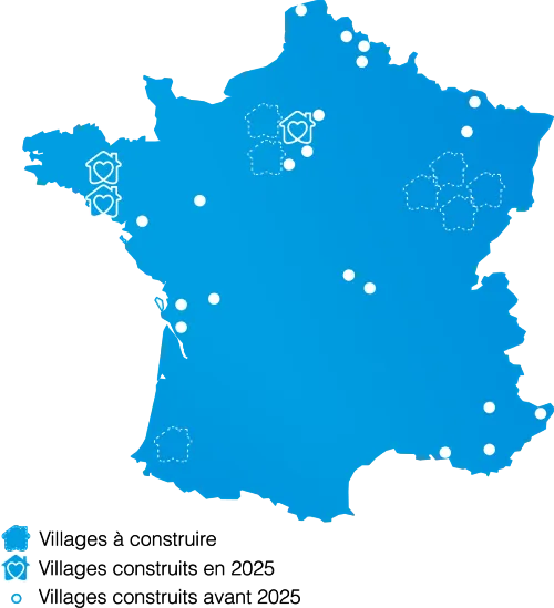 carte nouveaux villages SOS 2026