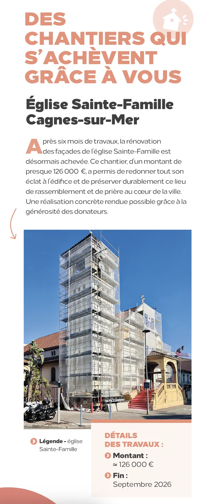 Église de la Sainte-Famille à Cagnes-sur-Mer