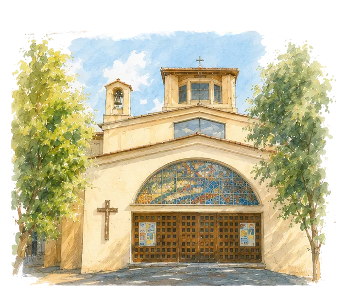 Église Notre-Dame-des-Chênes à Grasse