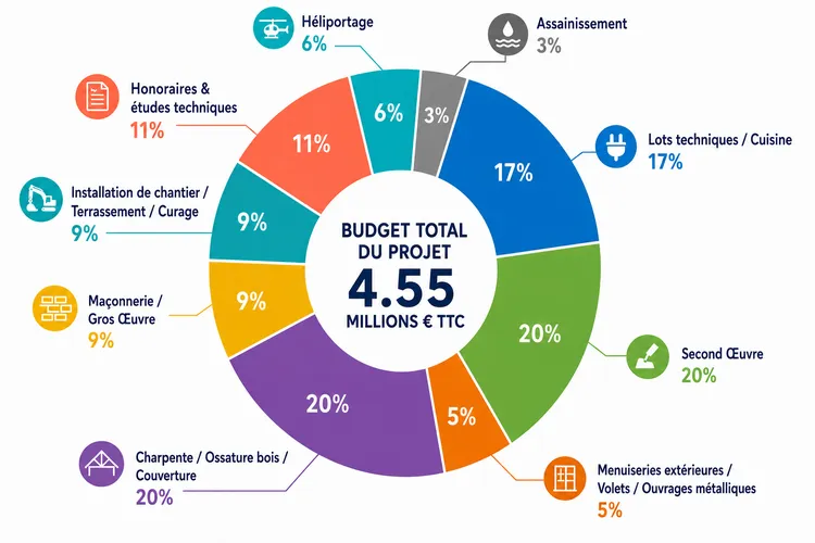 Budget global de la rénovation