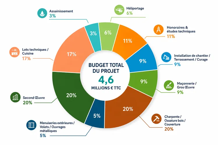 Budget global de la rénovation
