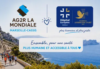 Image d'illustration pour Mon défi Marseille-Cassis pour la Fondation Ambroise Paré-Hôpital Européen